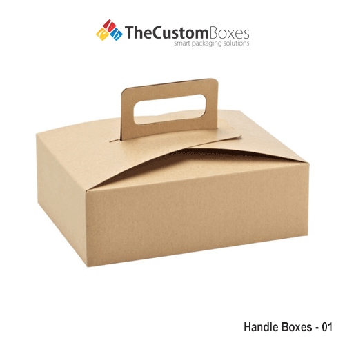 Handle Boxes Custom Packaging Boxes with Handle