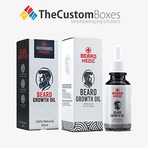 custom beard oil box printing