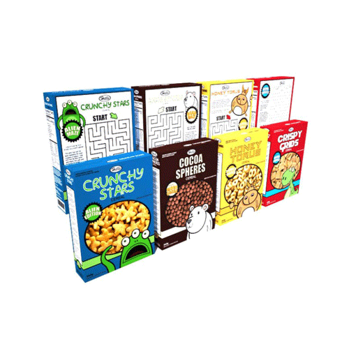Cereal Boxes Custom Cereal Boxes Packaging at wholesale prices
