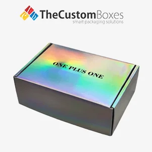 holographic card stock boxes design