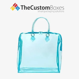 arv® — pvc transparent logo tote