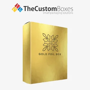 custom gold foil boxes
