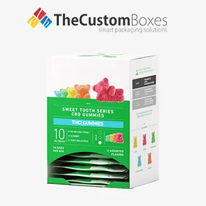 get custom cbd gummies packaging boxes