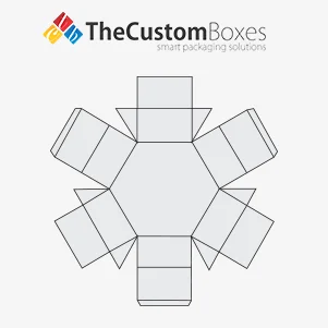 buy printed hexagon 2 PC