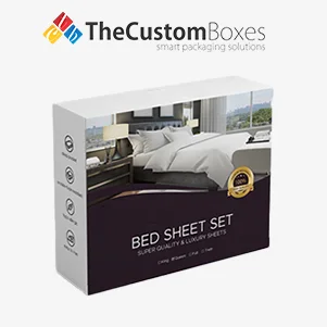 black bed sheet packaging