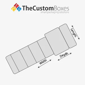 printed hanger product holder packaging boxes