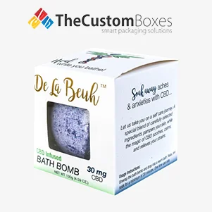 cbd bath bomb box printing