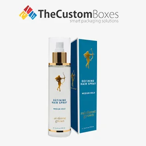 custom printed hair spray boxes