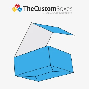 auto bottom with display lid box packaging