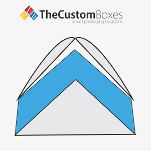 customizable triangular tray lid