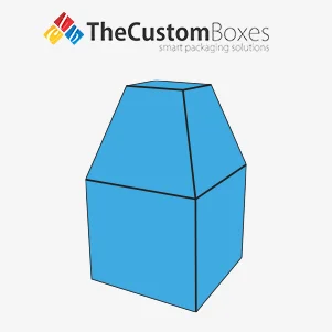 square box with ladder top