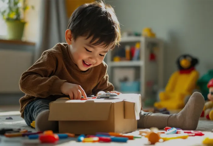 Cardboard Box Crafts For Kids