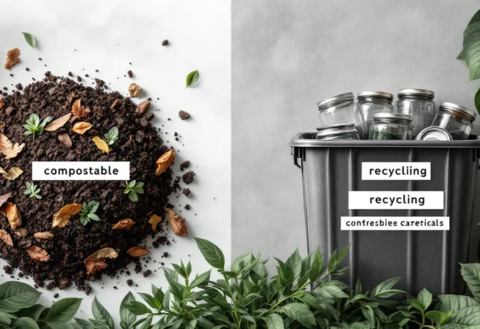 Compostable vs. Recyclable