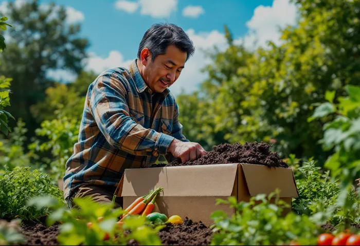 Convert Cardboard Boxes Into Gardening Tools