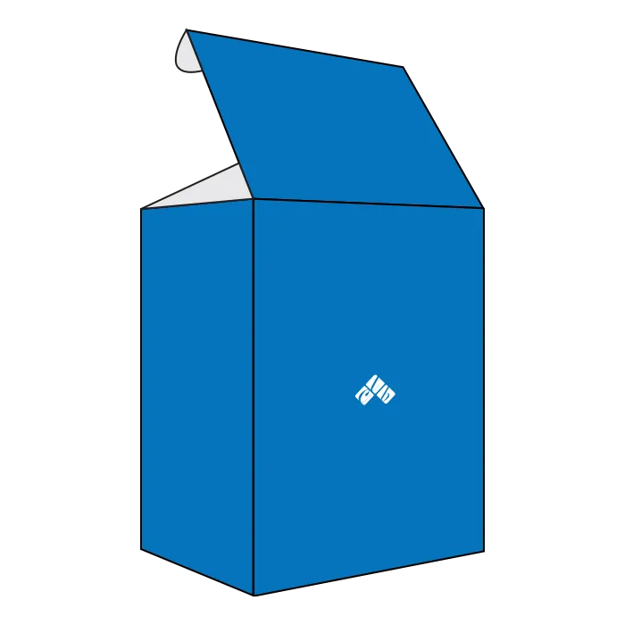 Tuck With Bellow Dust Flap Lock - Perfect Product Printing