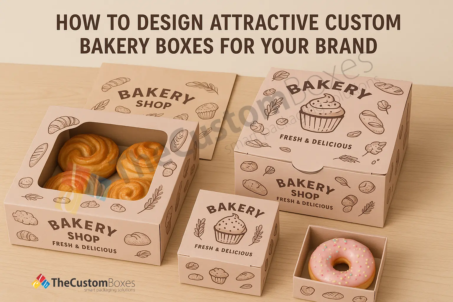 How to Design Attractive Custom Bakery Boxes for Your Brand
