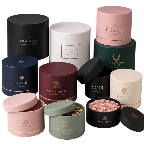 custom round boxes banner image