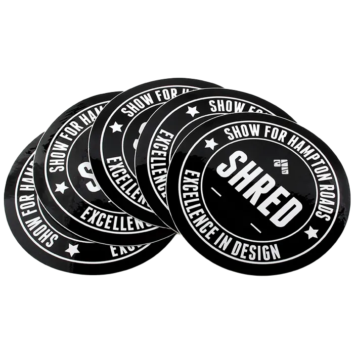 Custom Circle Sticker | Circle Sticker Printing | TheCustomBoxes
